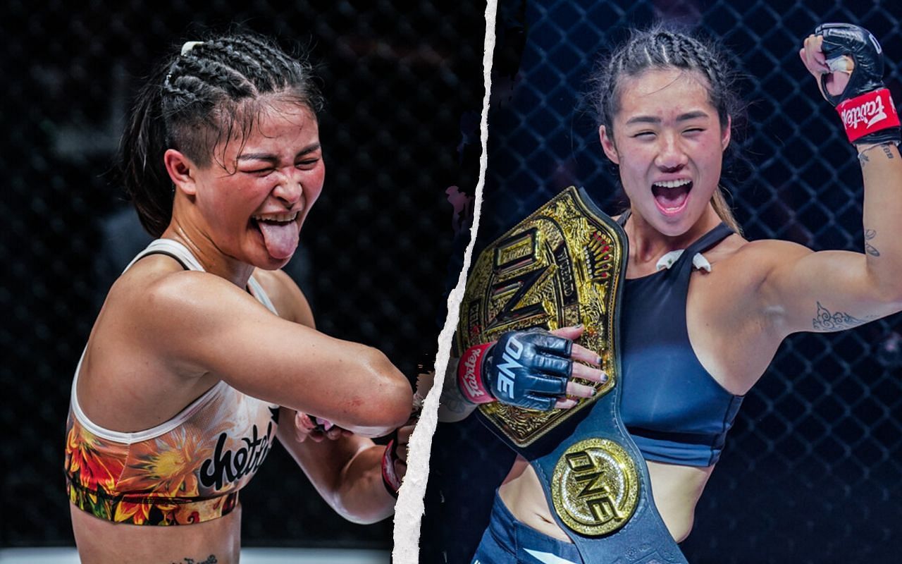 Stamp Fairtex and Angela Lee [Photo Credits: ONE Championship]