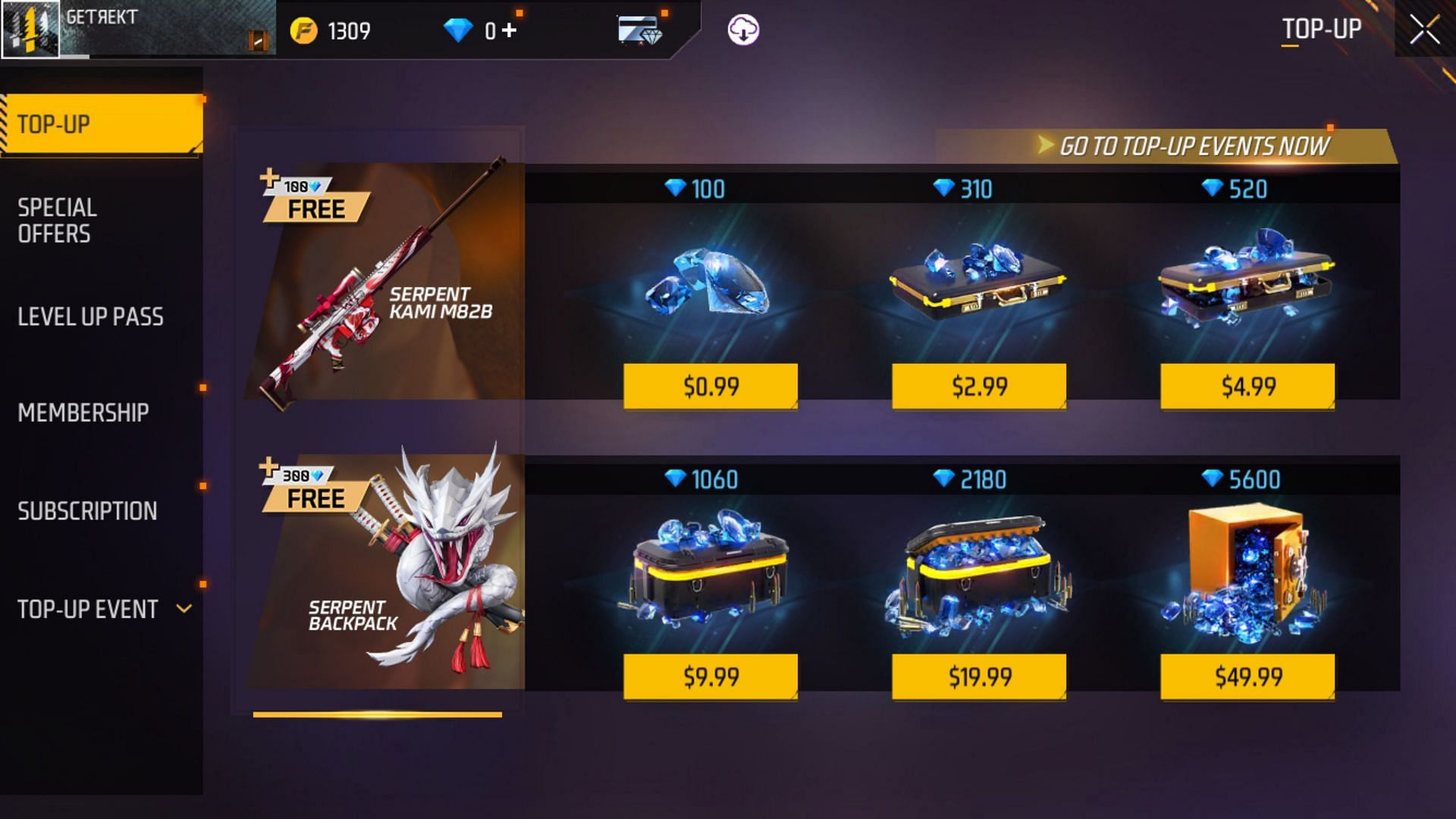 Complete the purchase to get the Free Fire diamonds (Image via Garena)