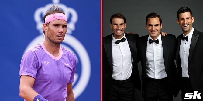"Rafa likes to say that he doesn't care about Djokovic's numbers or Federer's numbers, but I'm not sure I totally believe him" - Patrick McEnroe