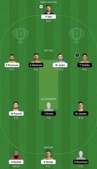 PRE vs EAC Dream11 Prediction Team, Grand League