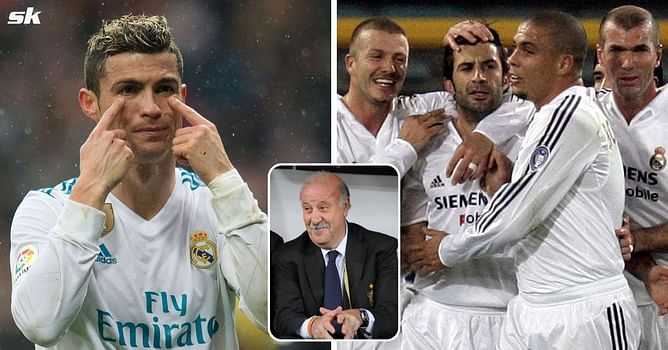 Vicente del Bosque explains how Cristiano Ronaldo would have fared playing with Zidane, Figo, Beckham and Ronaldo Nazario at Real Madrid