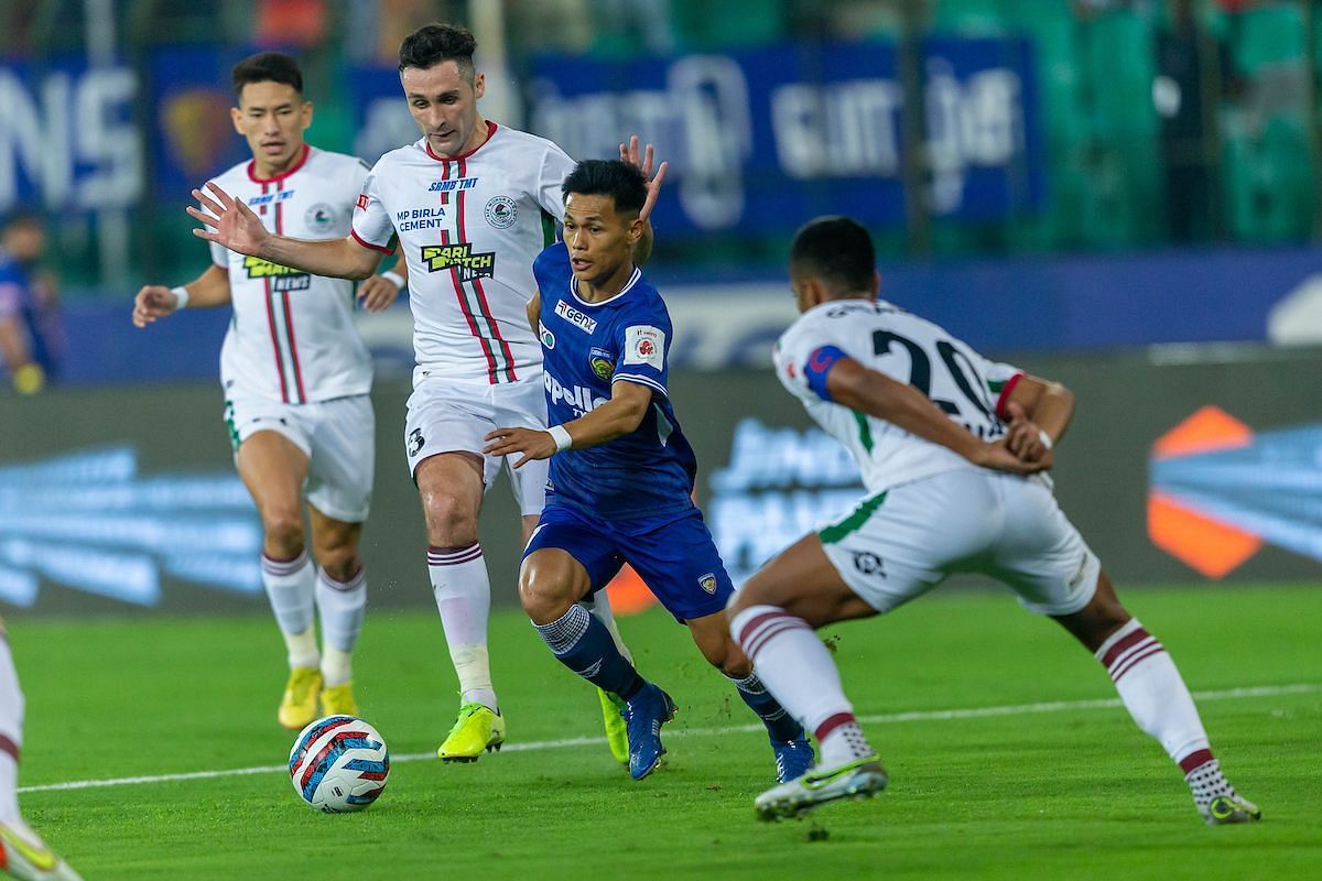 The match ended in a draw (Image courtesy: ISL Media)