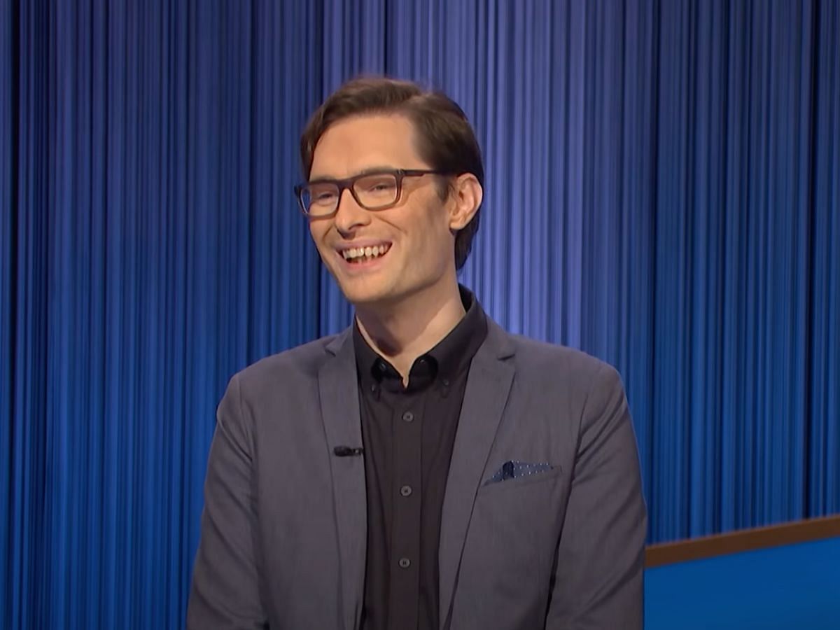 Troy Meyer: Tonight&#039;s winner (Image via Jeopardy)