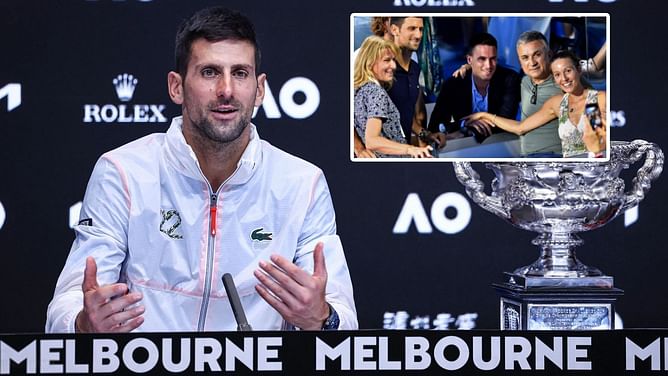 "Really glad to share with my parents and brother" - Novak Djokovic reflects on his 'wonderful' Australian Open journey 15 years after maiden title