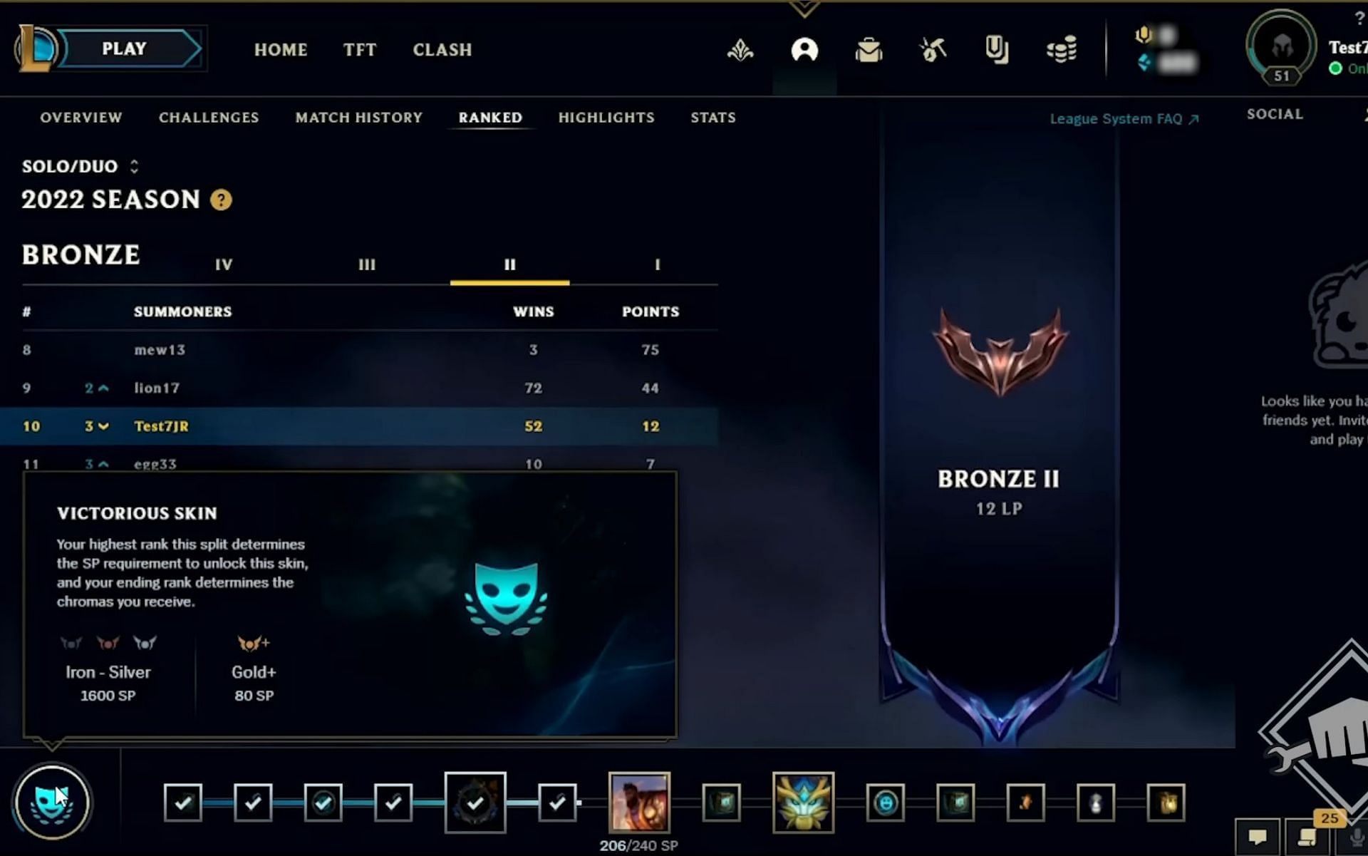 Ranking System in League of Legends: Detailed Explanation