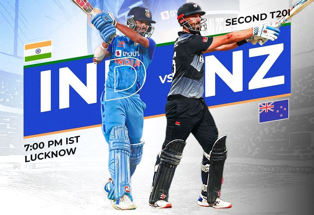 India and New Zealand are set to lock horns for the second T20I in Lucknow [Pic Credit: Sportskeeda]