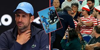 "Looking like a bad guy" - Novak Djokovic explains why he was unhappy with drunk fans, feels Australian Open officials should have intervened earlier