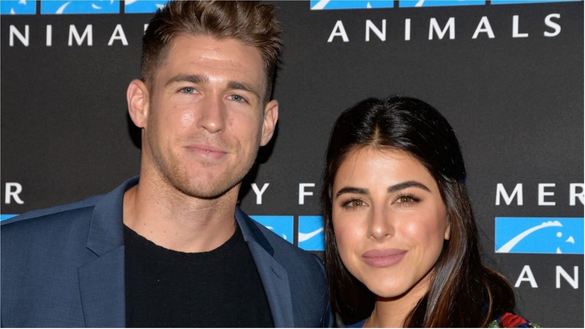 Daniella Monet and Andrew Gardner got engaged in 2017 (Image via Michael Tullberg/Getty Images)