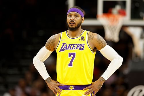 Carmelo Anthony last played for the LA Lakers