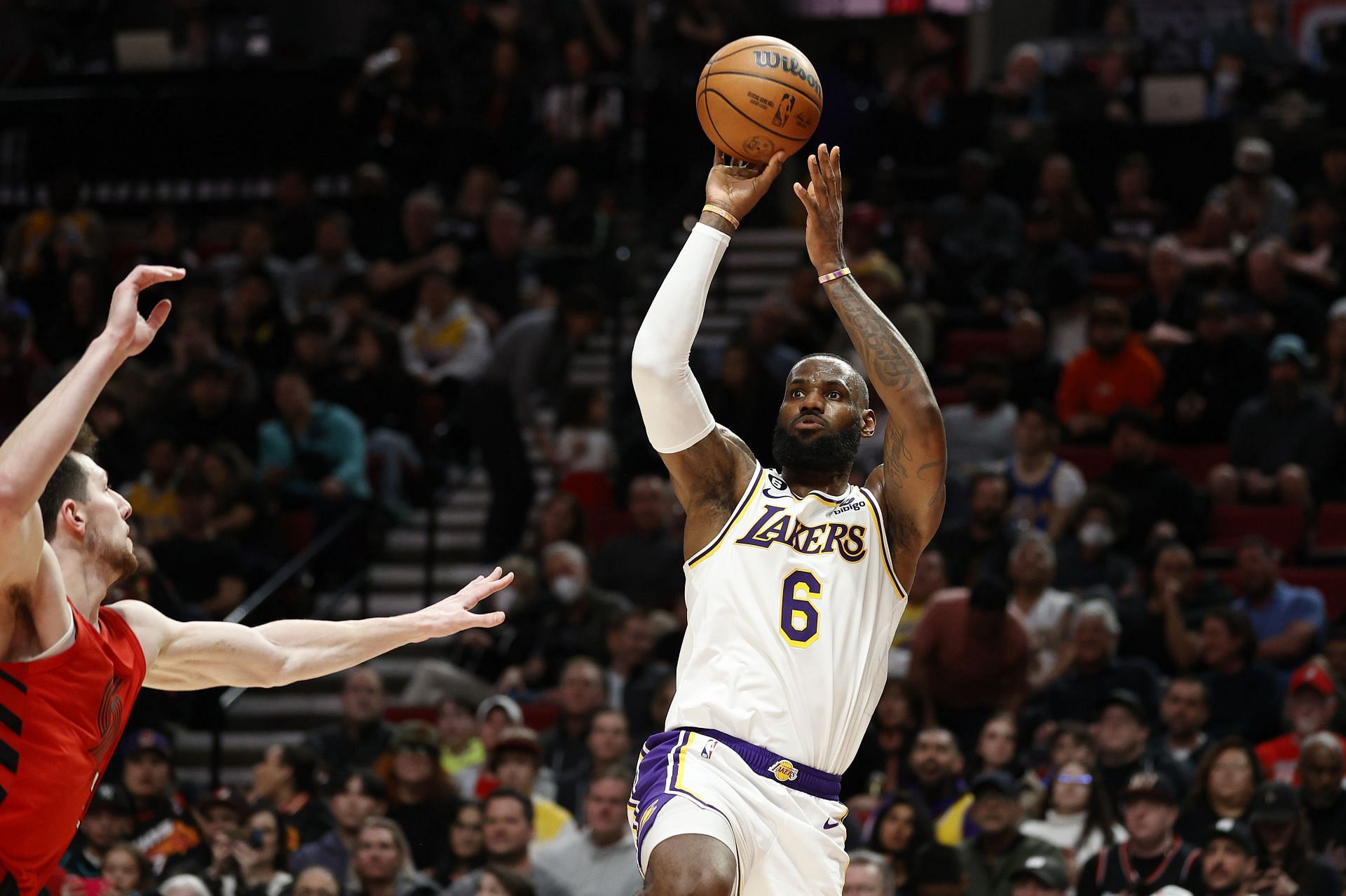 Los Angeles Lakers v Portland Trail Blazers