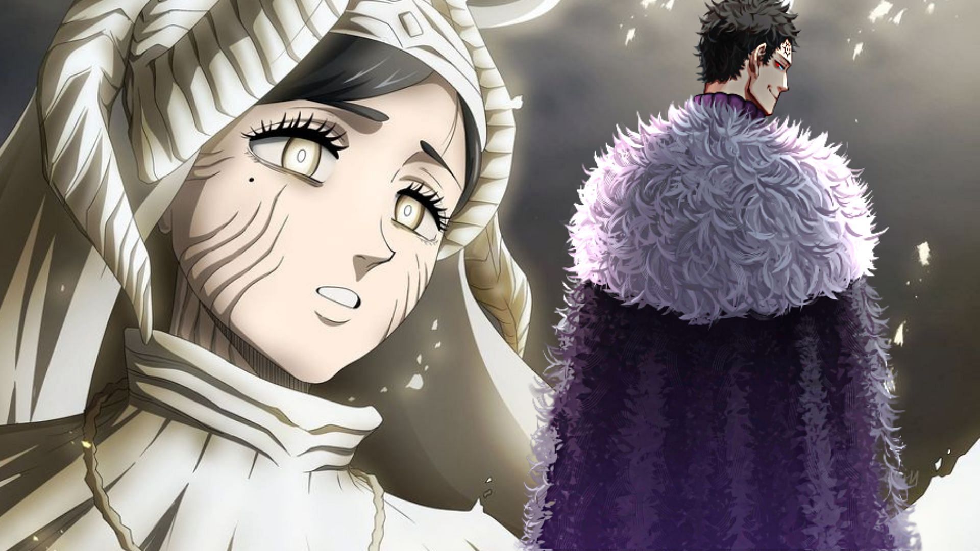 Sister Lily and Lucius Zogratis as seen in Black Clover