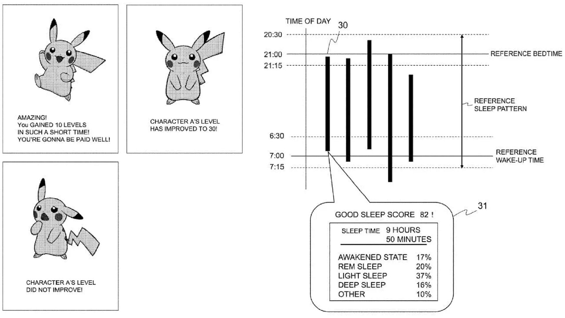 One diagram in the patent filing (Image via The Pokemon Company/USPTO)