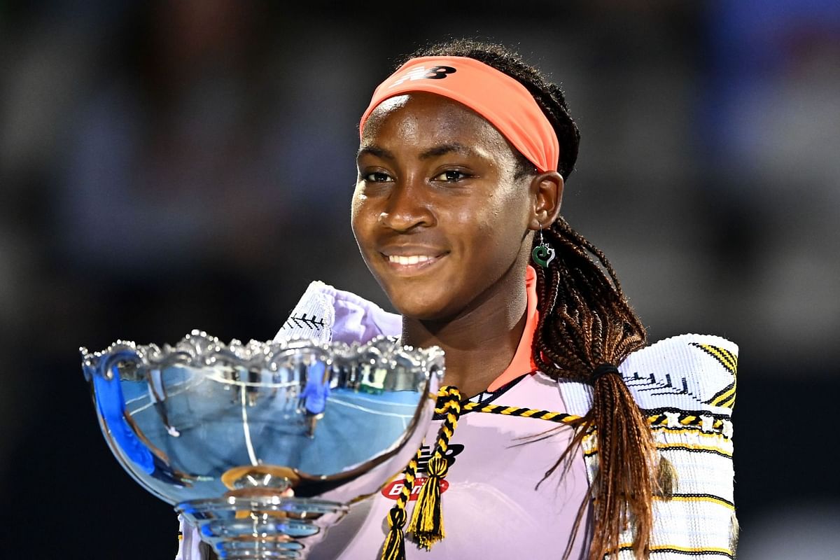 Coco Gauff "grateful" after starting 2023 season with ASB Classic title