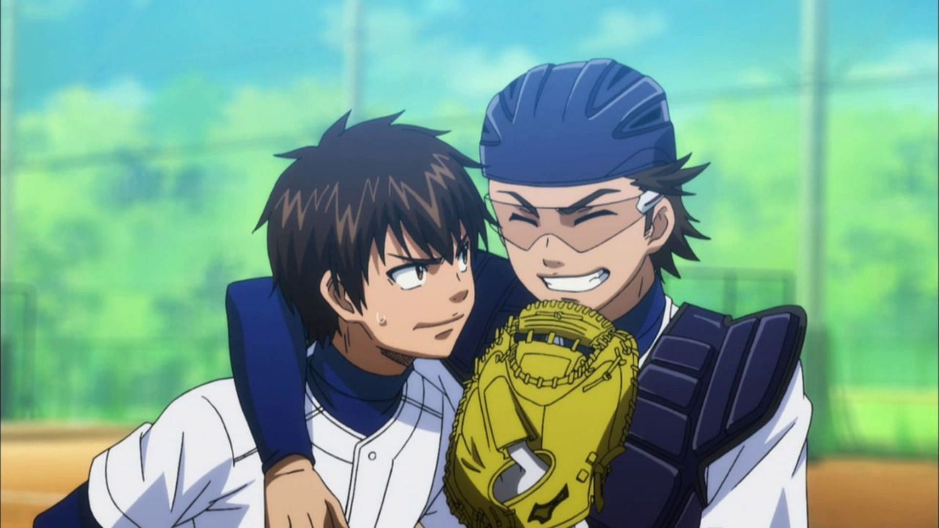 Sawamura Eijun and Miyuki Kazuya (Image via Production I.G)