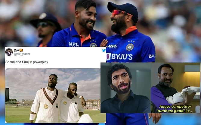 "Jalwa hai hamara"- Top 10 funny memes as Shami and Siraj orchestrate India's emphatic victory in 2nd ODI vs New Zealand