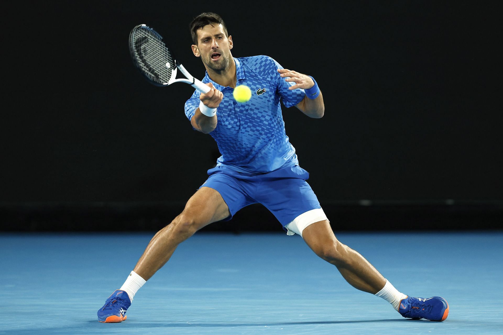 Novak Djokovic at the 2023 Australian Open - Day 4