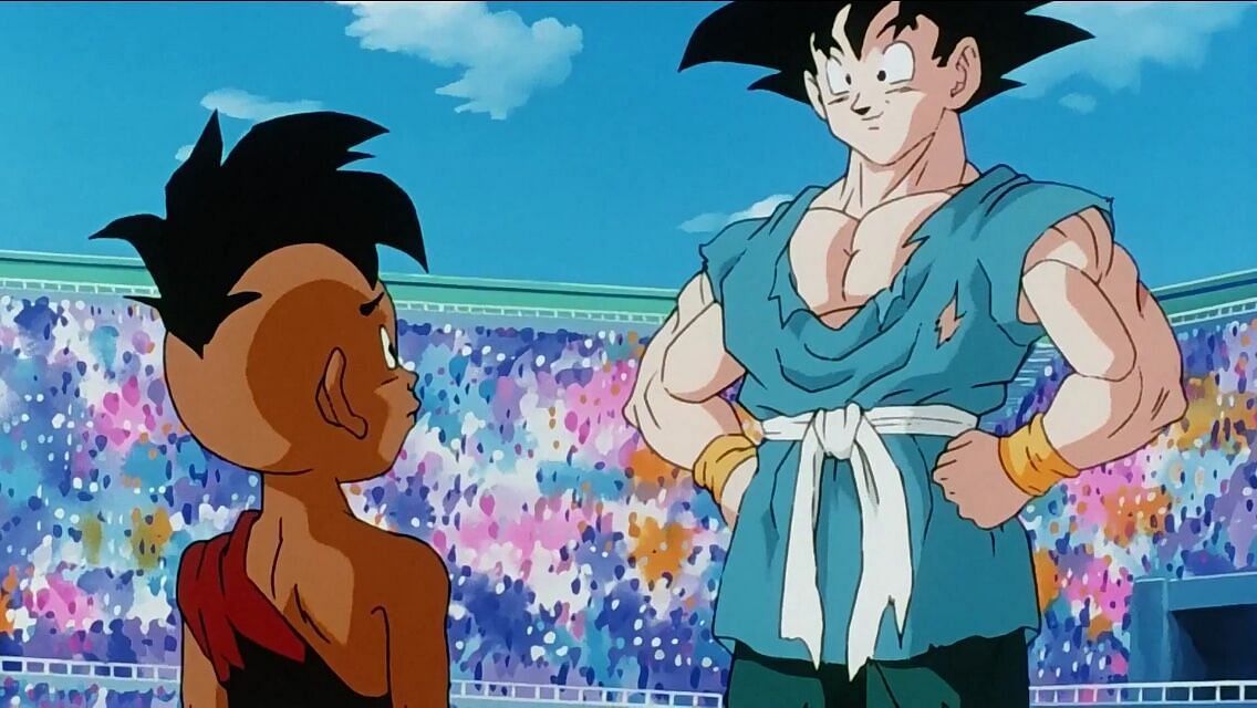 Goku and Uub (Image via Toei Animation)