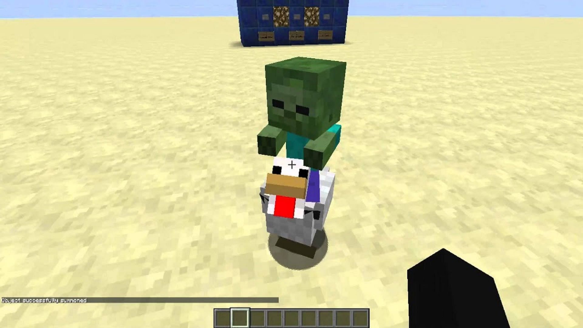 The ride command is coming to Minecraft: Java Edition in an upcoming update (Image via Zoric/YouTube)