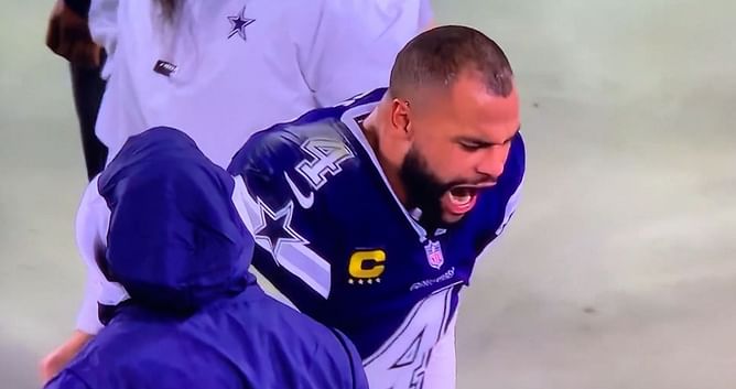 Dak Prescott loses cool at Brett Maher after Cowboys kicker misses 3 straight extra points