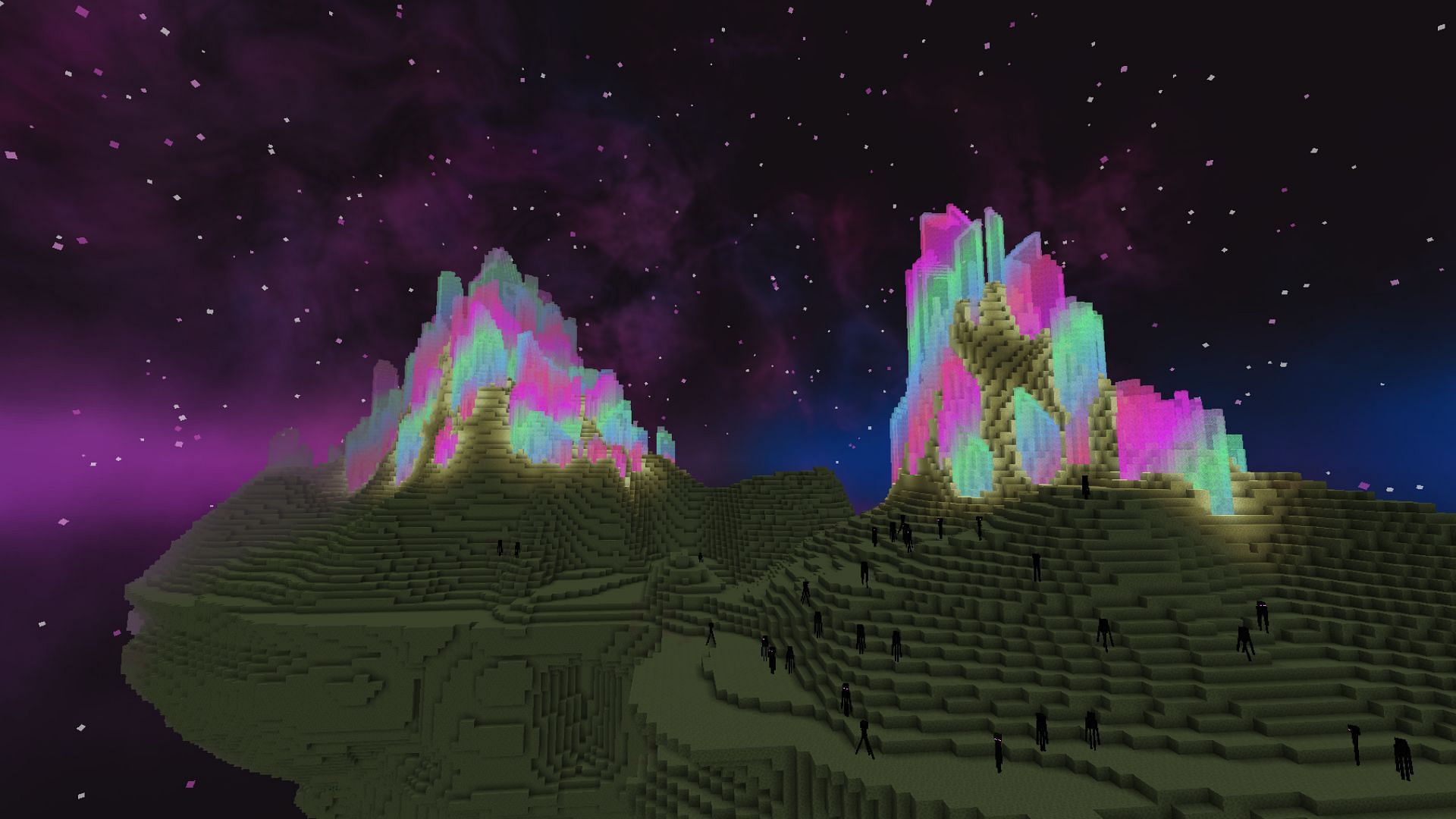 BetterEnd mainly focuses on adding new Minecraft biomes to the End Realm (Image via CurseForge)