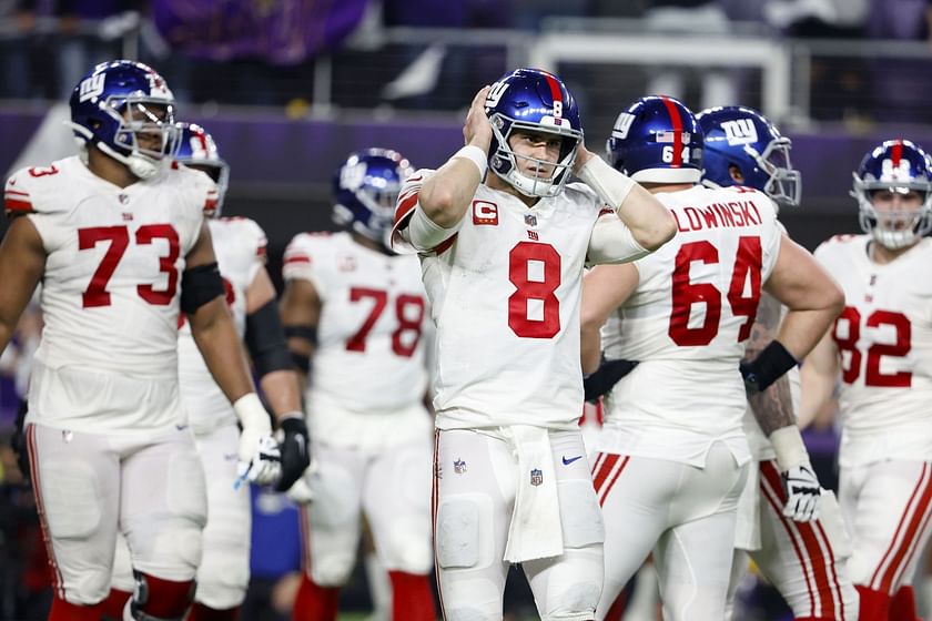 New York Giants - Updated NFC East standings 