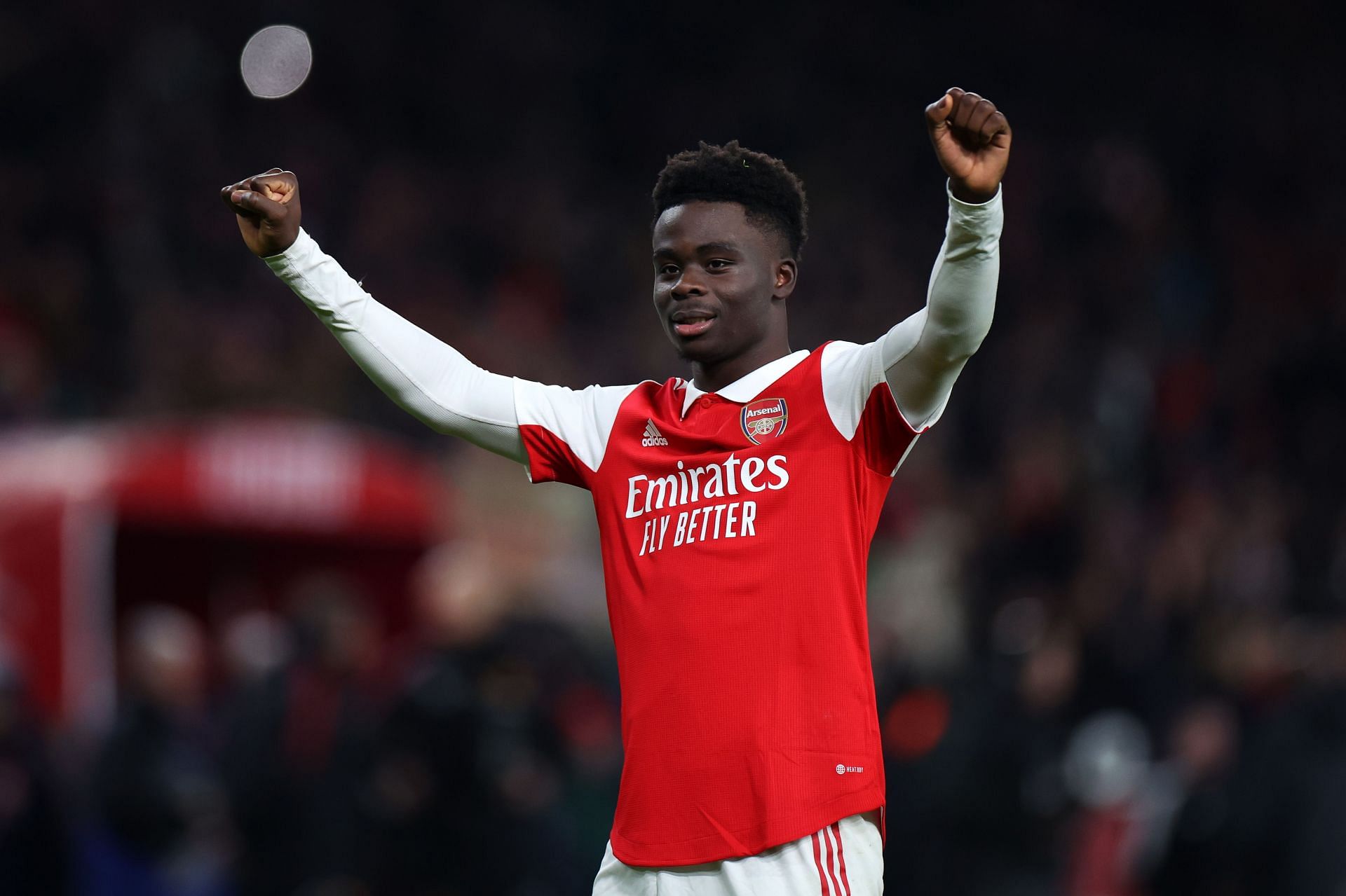 Bukayo Saka -Arsenal FC v Manchester United - 2022-23 campaign