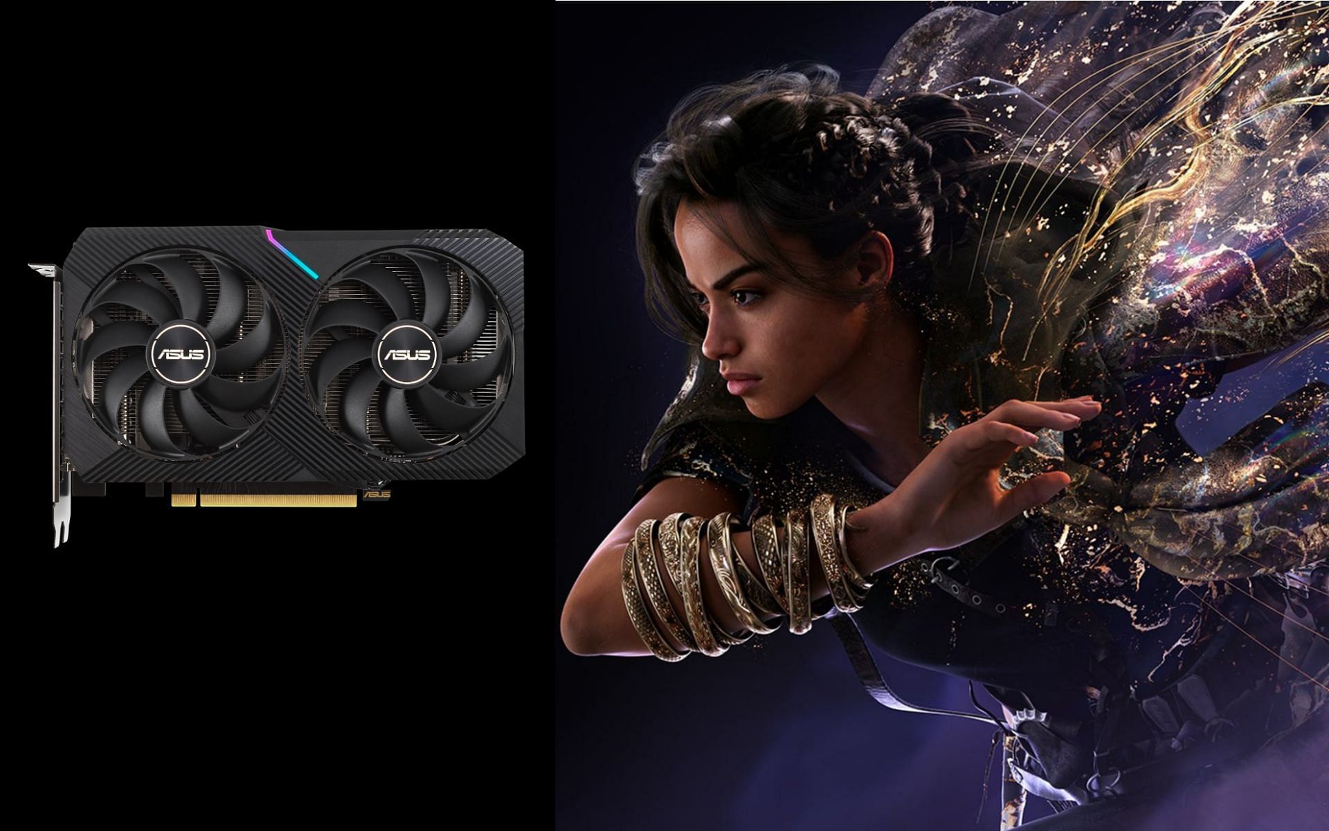 Best Forspoken graphics settings for the RTX 3050 revealed (Images via Square Enix and ASUS)