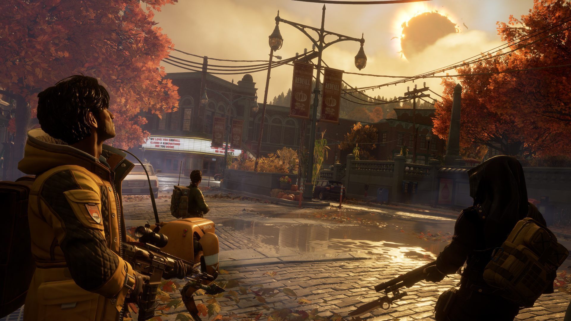 Redfall is an open world FPS (Image via Bethesda)