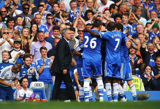 What was the secret behind Jose Mourinho's first English Premier League title with Chelsea?