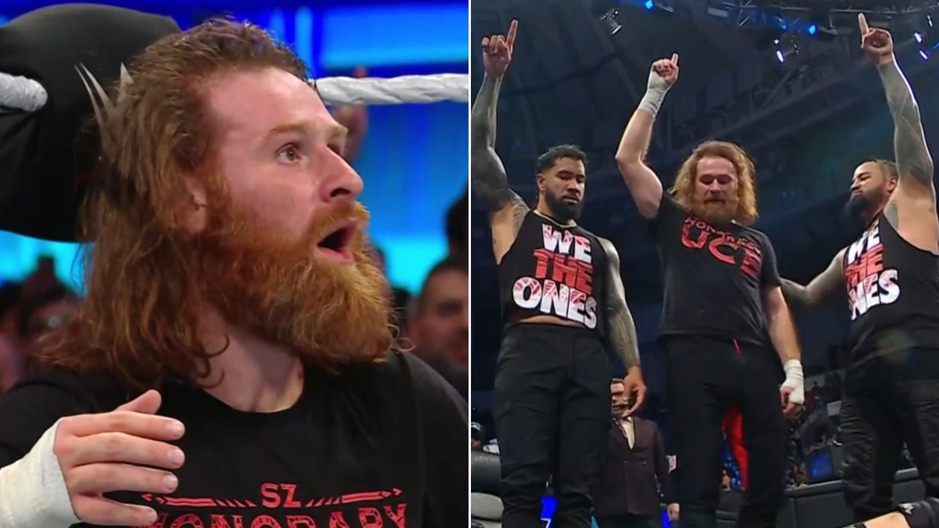 Sami Zayn and The Bloodline wreaked havoc on SmackDown
