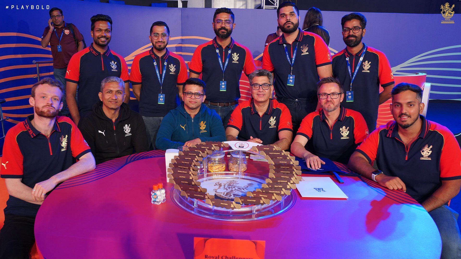 RCB auction team included head coach Sanjay Bangar and Director of Cricket Operations Mike Hesson