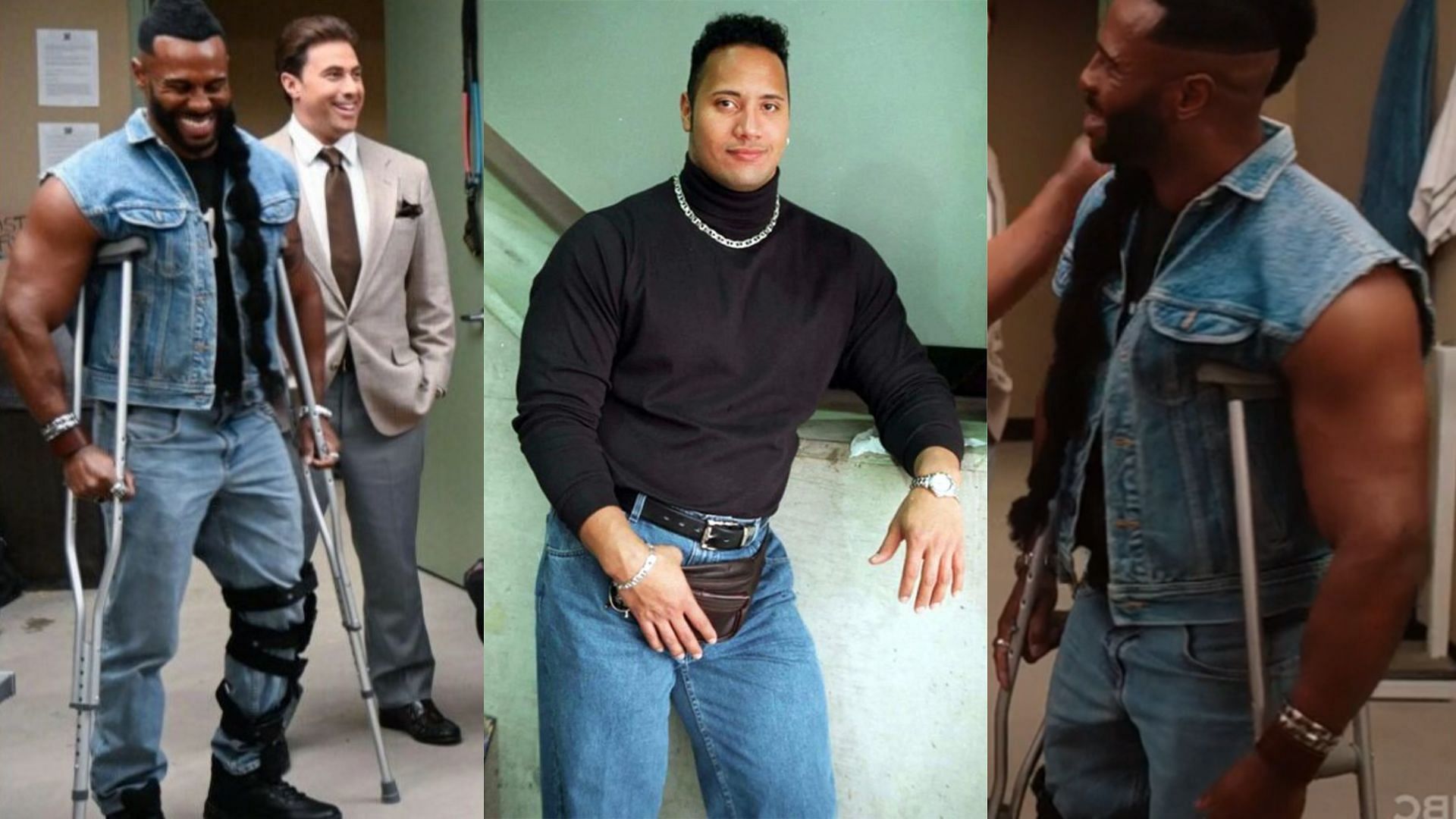Chad Frost has semblance to Dwayne Johnson