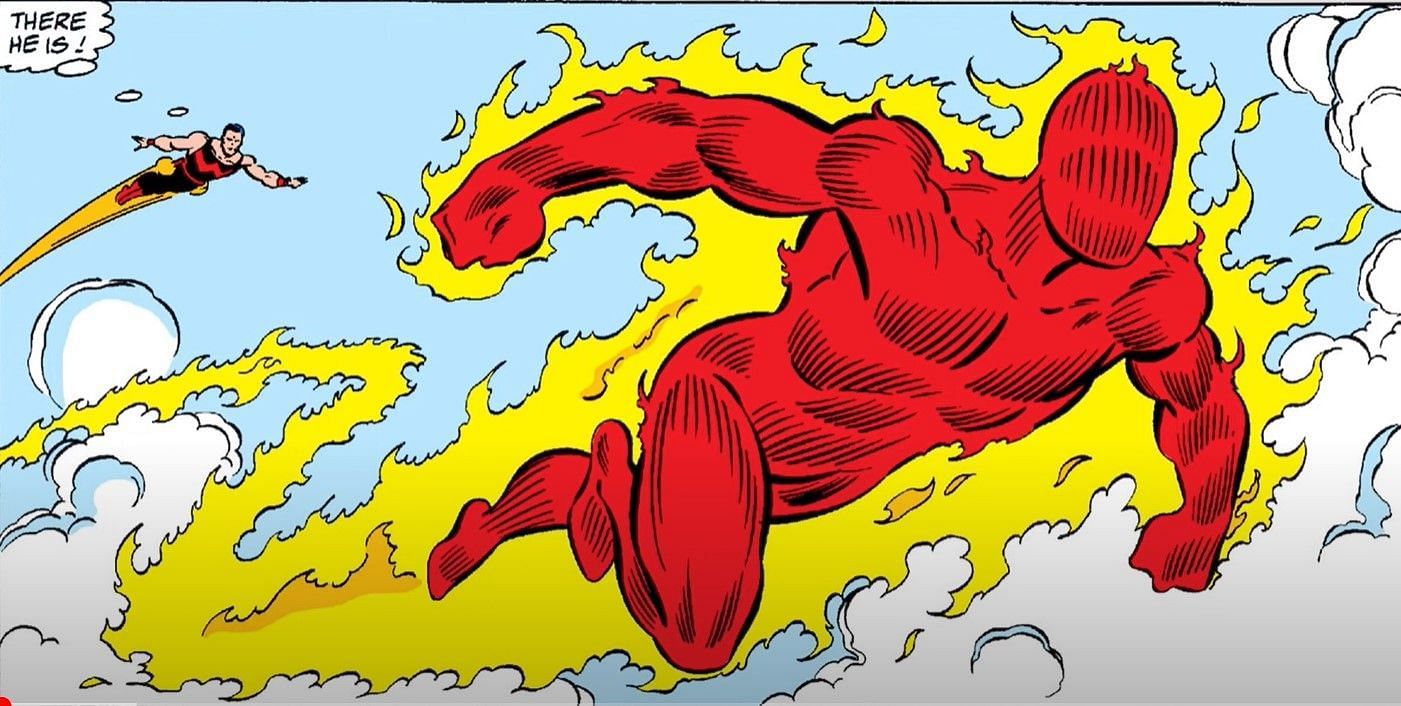 Human Torch has remained interesting through the years (Image via Marvel Comics)