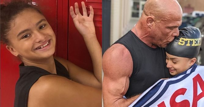 Kurt Angle's 11-year-old daughter saves the WWE legend's life after jet ski accident