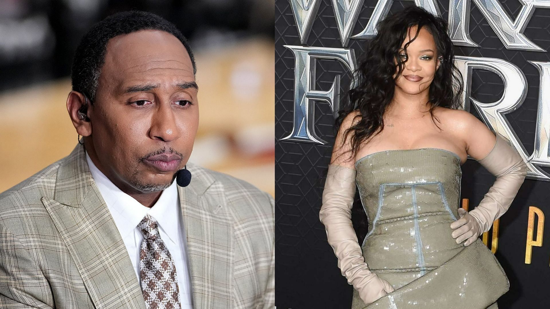 Stephen A Smith apologizes to Rihanna after comparing her to Beyonc&eacute; (Images via Getty Images)