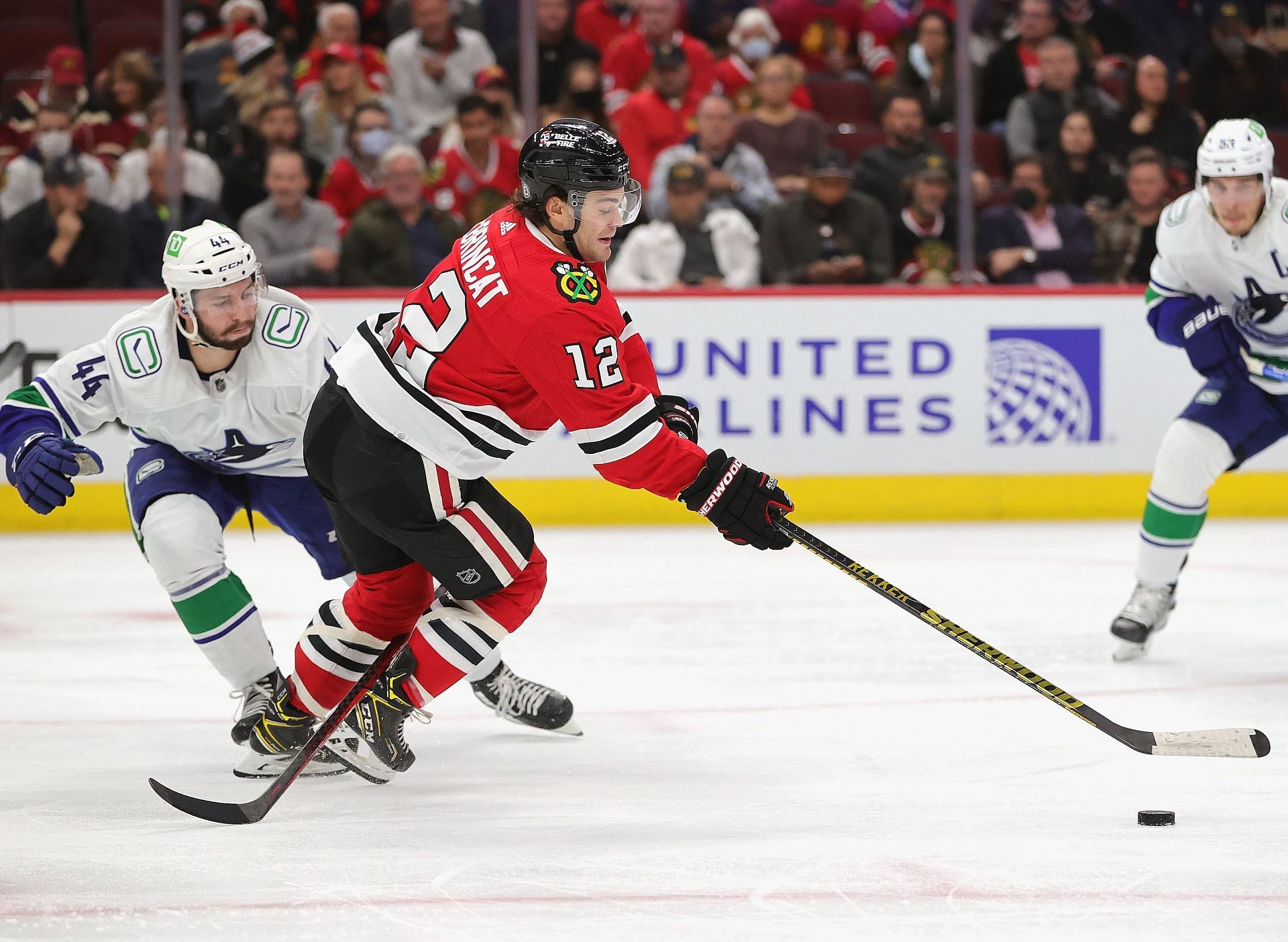 Vancouver Canucks v Chicago Blackhawks