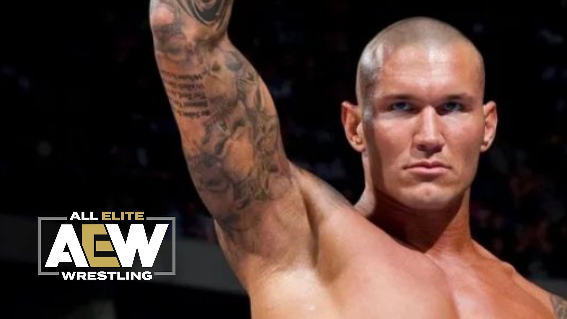 Randy Orton was excited to work with an AEW star during his time in WWE