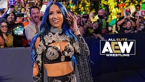 Multi-time Intercontinental Champion receives two-word message from Sasha Banks amid rumors of AEW debut