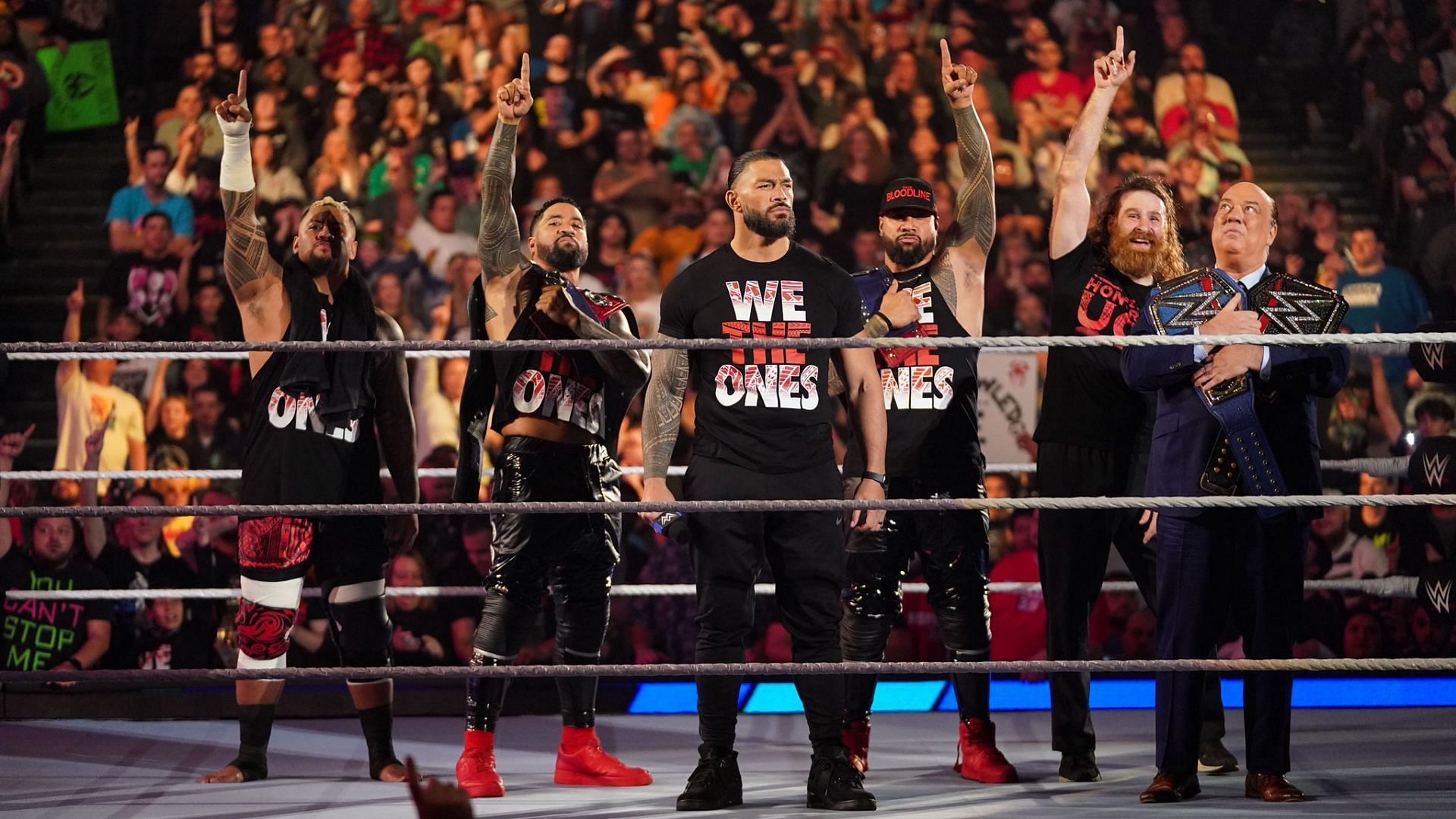 Debatably the most dominant faction in WWE history: The Bloodline
