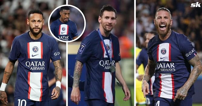 Lionel Messi, Neymar and Sergio Ramos turn up for charity gala set up by PSG teammate Presnel Kimpembe amid vice-captaincy controversy