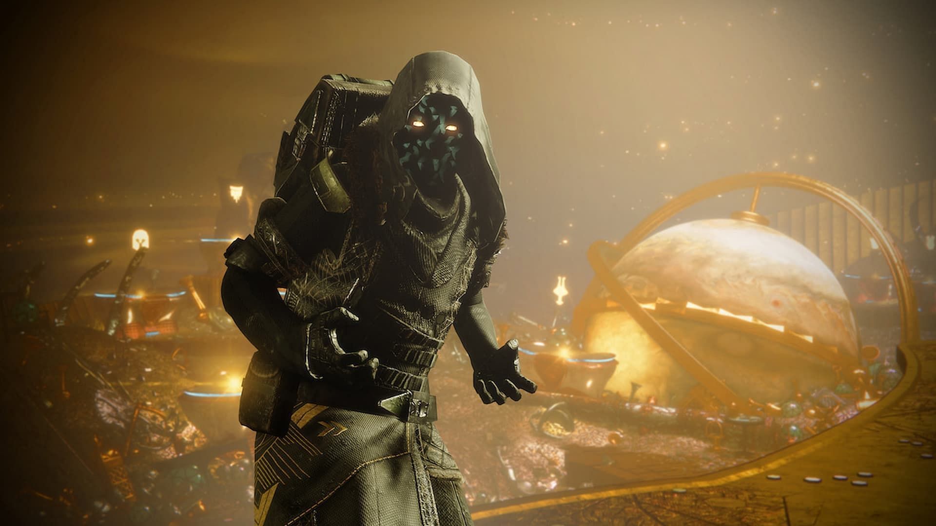 Xur can be found selling some interesting Exotics every weekend in Destiny 2 (Image via Bungie)