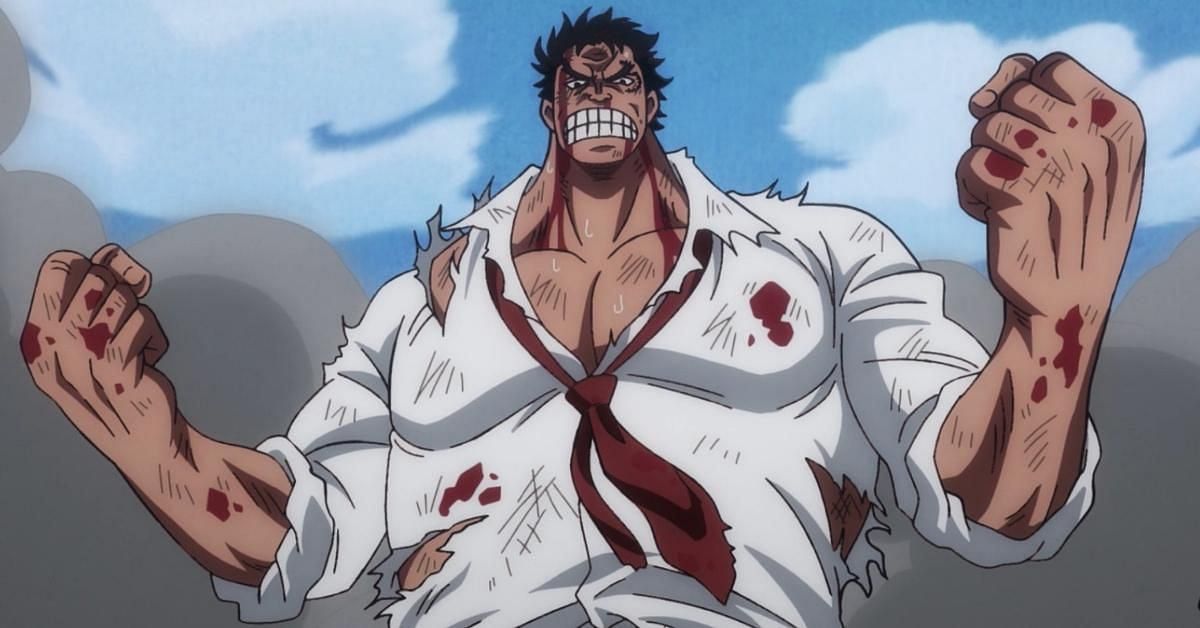 Vice Admiral Garp in his youth (Image via Toei Animation)