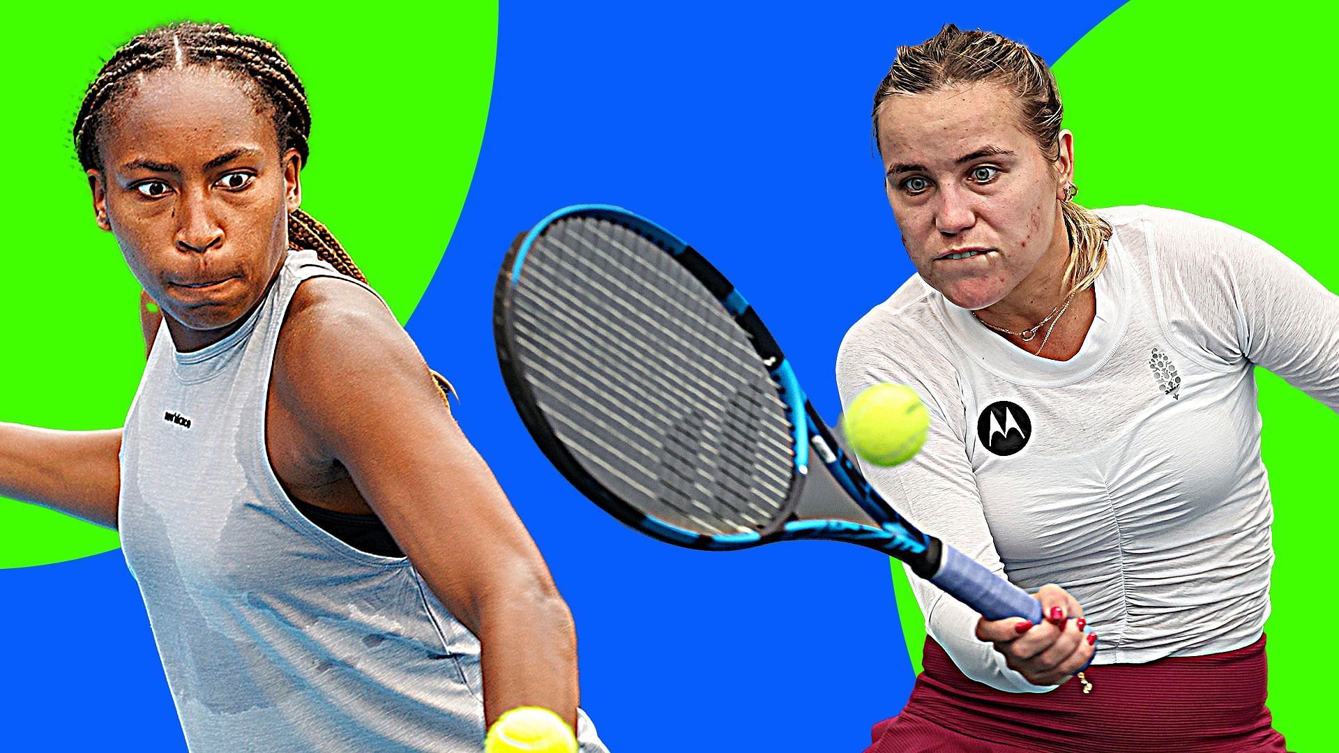 Coco Gauff and Sofia Kenin will lock horns in the second round of the 2023 ASB Classic