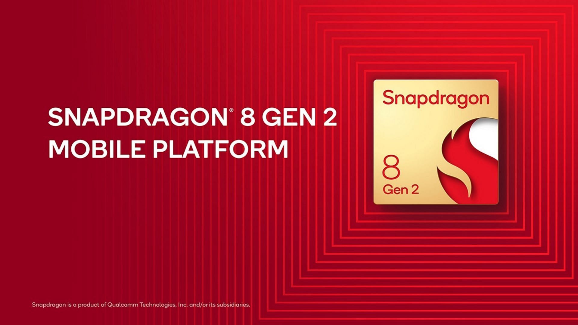 The Qualcomm Snapdragon 8 Gen 2 (Image via Qualcomm)