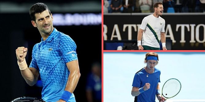 Australian Open 2023 TV Schedule: When are Novak Djokovic, Andy Murray and Andrey Rublev playing? - Day 6, Round 3