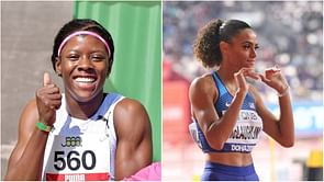 “Wait a minute now....” – Fans divided as Sydney Mclaughlin-Levrone takes on Shericka Jackson for the first time ever