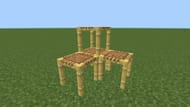 Scaffolding blocks in Minecraft (Image via Mojang)