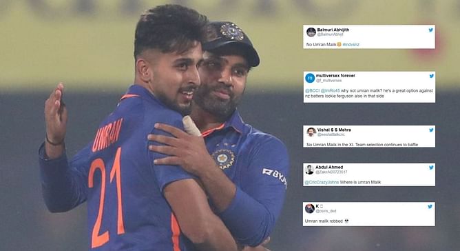 “Umran Malik robbed” – Fans react as Team India picks all-rounder Shardul Thakur ahead of speedster in playing XI for IND vs NZ 1st ODI