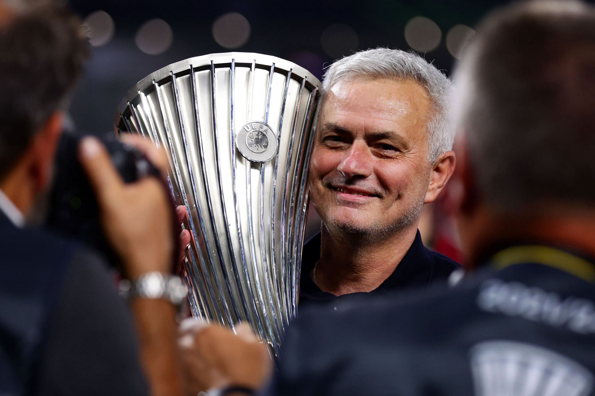 Mourinho has won the Europa Conference League after leaving Tottenham.