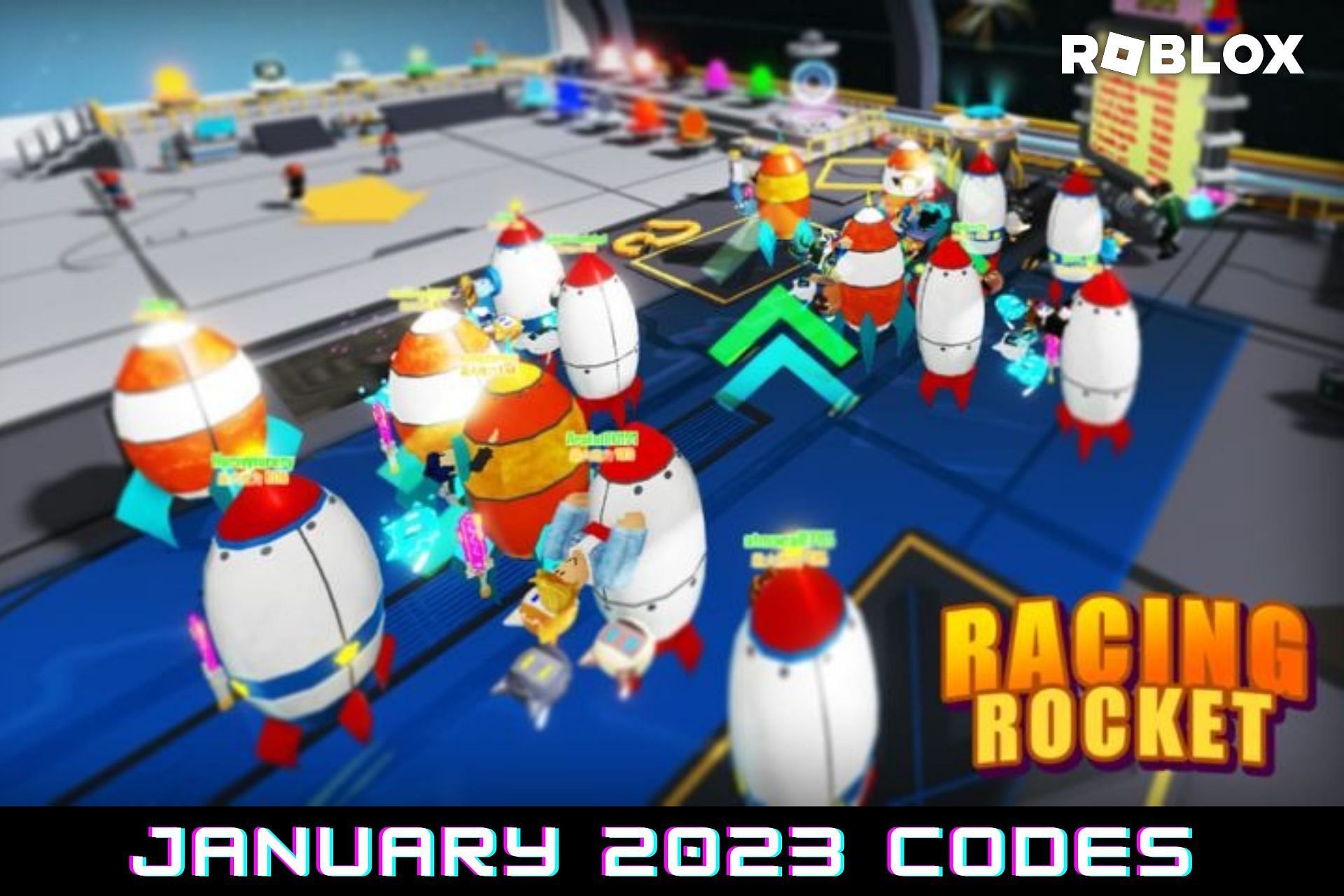 Roblox Racing Rocket Codes for January 2023 stars, boosts, and more